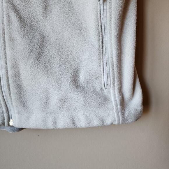 The North Face Windwall Fleece Vest Full Zip Cream Pockets Womens Size Small? - Picture 5 of 9